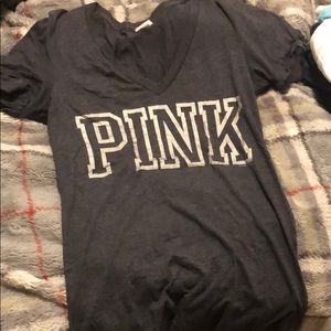 Dark grey PINK shirt